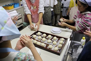 生地も1個分ずつにします