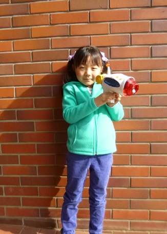 強い日差しに負けない笑顔!